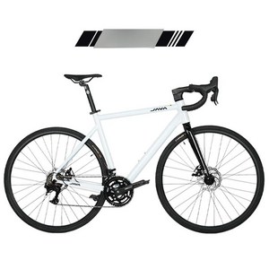 자바 벨로체SE JAVA 입문용 로드자전거 가성비 학생로드 화이트 S (164-171cm)